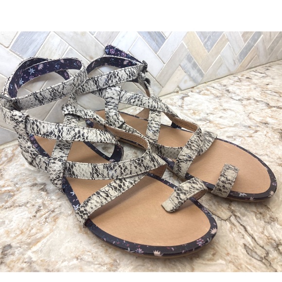 Cabi Athena python sandals size 7 - Picture 1 of 7